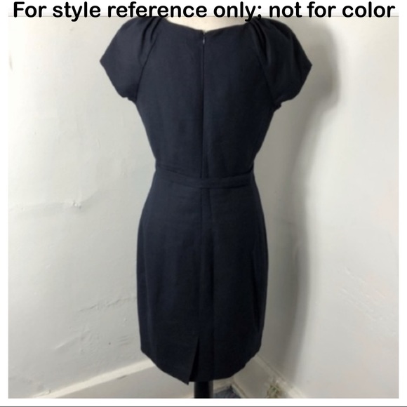 Elie Tahari Teal / Peacock blue green Sheath Dress NWT 14 (retail $298+tax) - Picture 9 of 10